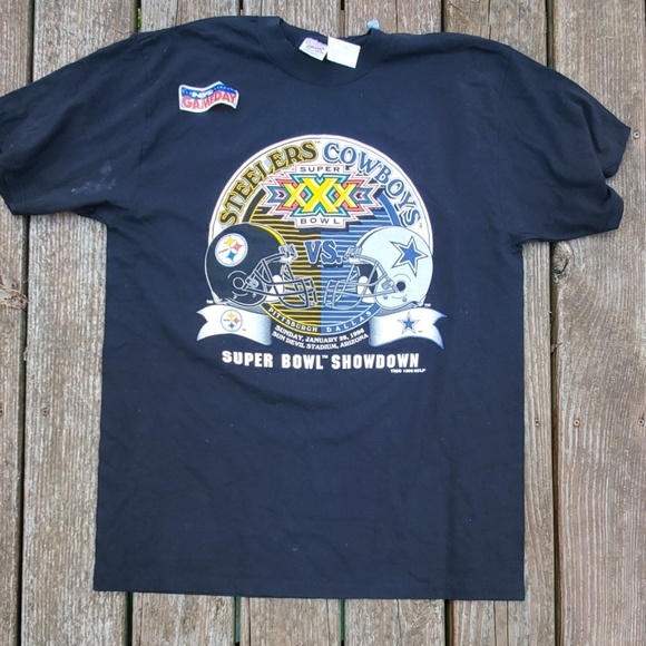 Men's vintage superbowl 30 tee - Picture 2 of 2